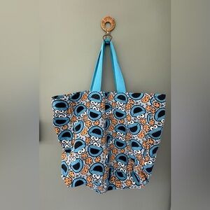 Sesame Street Cookie Monster Tote Bag